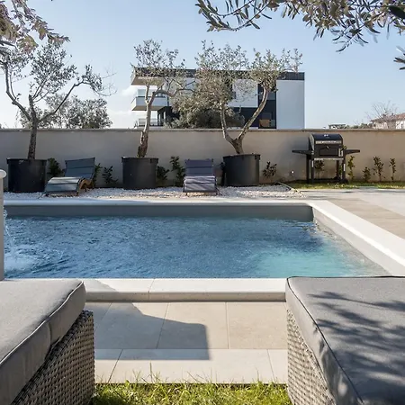 Villa Luxury With Private Heated Pool Premantura